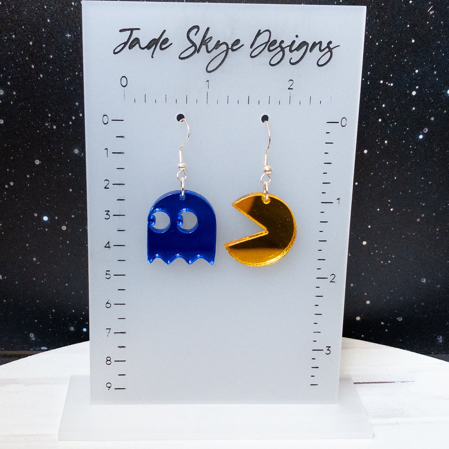 Pac Man Earrings