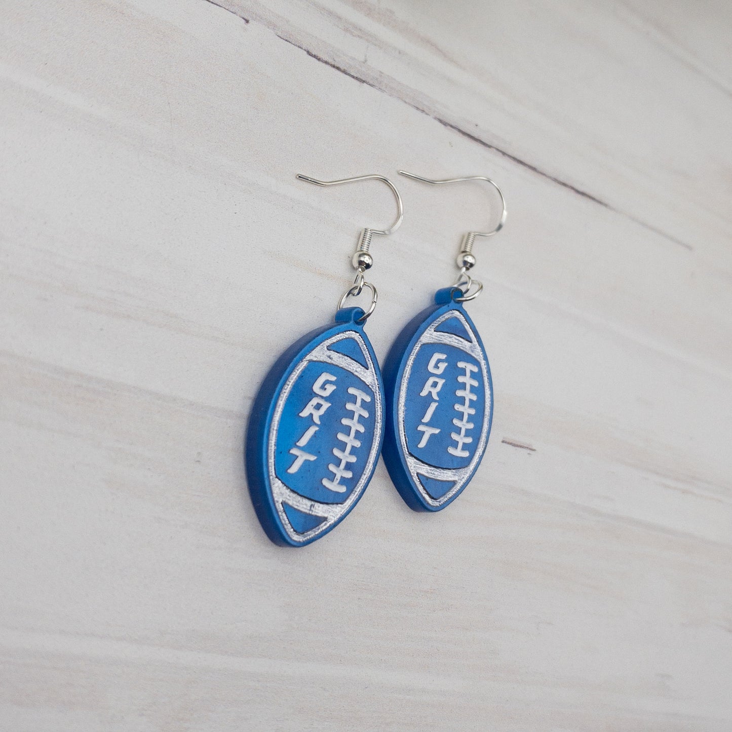 Detroit Lions Fan GRIT Earrings