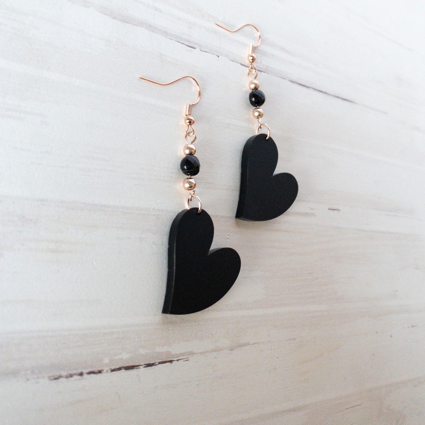 Matte Black Hearts