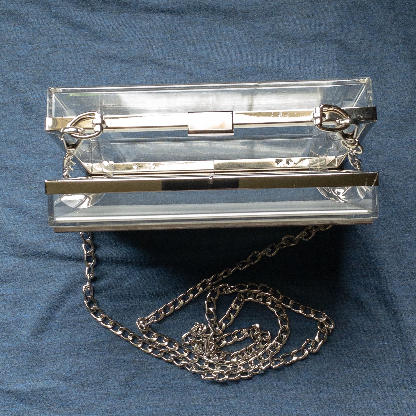 GRIT Clear Acrylic Purse