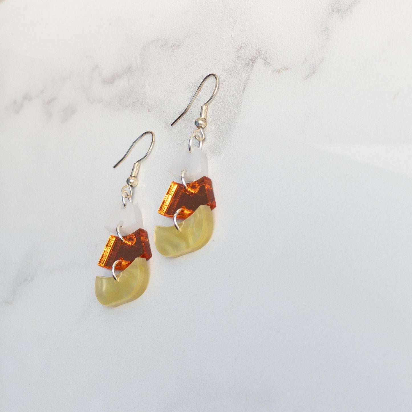 Candy Corn Earrings