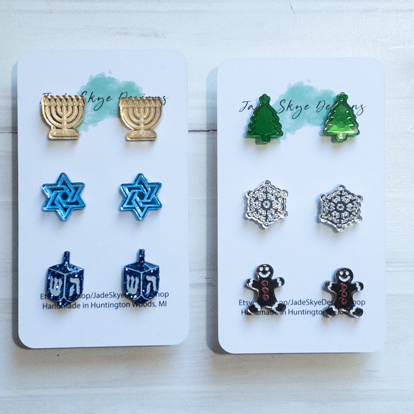 Holiday Stud Earrings